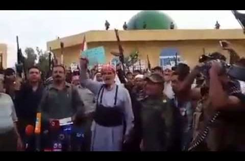 عشائر البوفهد يعقدون مؤتمرهم من نص المعركة