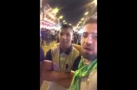 شباب عراقيين اخوان سنة وشيعة في زيارة الامام الكاظم