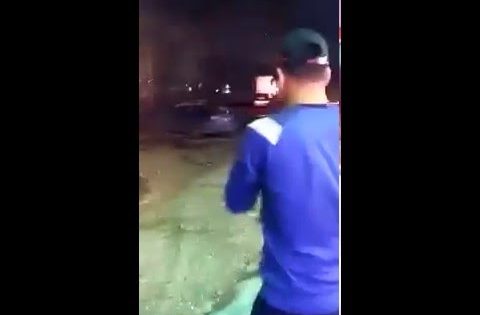 فرحة يونس محمود بعد تأهل الاولمبي العراقي