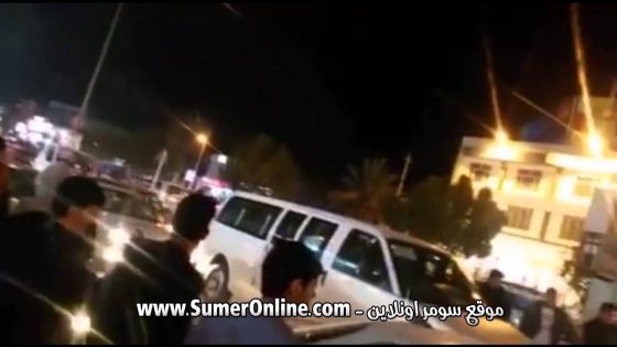 احتفالات كربلاء بعد فوز العراق والتأهل للبرازيل