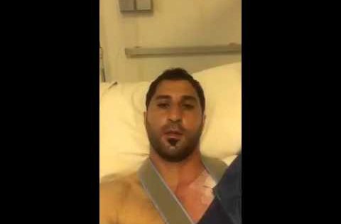 اللاعب علي صلاح يوجه رسالة للجمهور العراقي