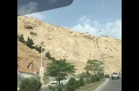 شوف طريق دربندخان في السليمانية العراق
