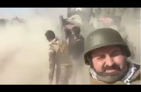 لحظة تحرير برطلة – معركة الموصل