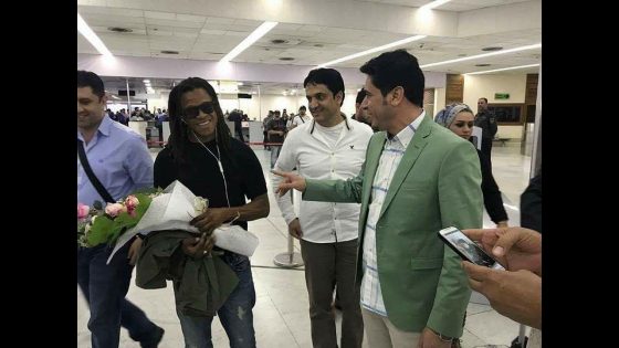 وصول اللاعب الهولندي دافيدز في العراق