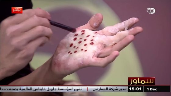 تعلموا طريقة عمل الميك اب السينمائي مع الفنان احمد الاصيل برنامج سماور