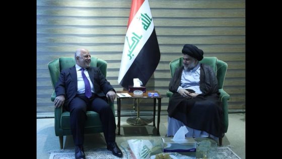 حيدر العبادي يلتقي مقتدى الصدر في بغداد
