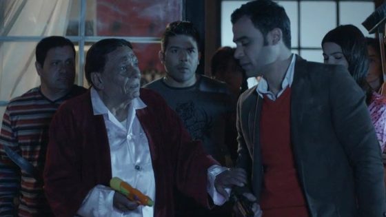 لما أبو حبيبتك يقفشك في أوضة نومها ” كان في حرامي في البلكونة ” كوميديا عادل إمام #صاحب_السعادة