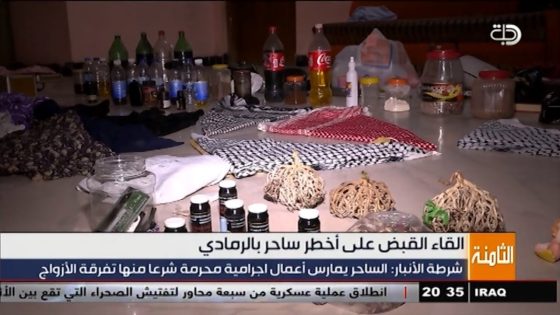 القاء القبض على أخطر ساحر بالرمادي