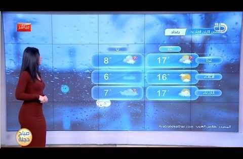 الانواء الجوية وتغيرات الطقس مع فانيتا الزعبي 10-2-2019