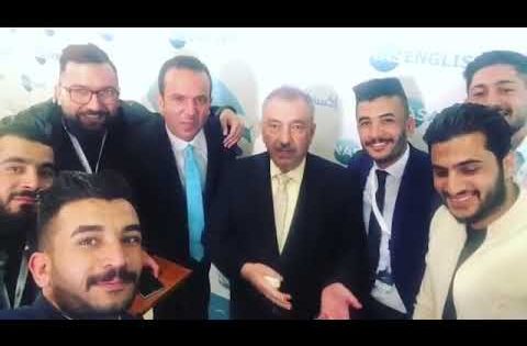 فائق الشيخ علي تحشيش مع الاعلاميين