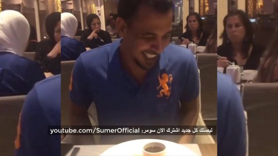 يونس محمود مقلب مع الأكل