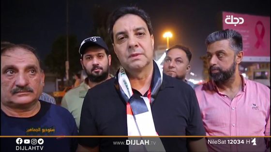 ستوديو الجماهير | مشاركة رياضية متمثلة بالكابتن عدنان درجال وأحمد راضي في ساحة التحرير