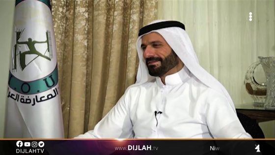 السليمان: تم فتح ابواب الانبار امام الارهاب بسبب المالكي والمقربين منه