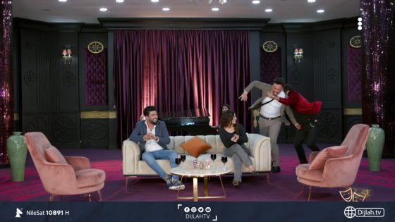 الفنان أحمد الحلاق ينقض على الفنان محمد خليل كالأسد على فريسته .. والسبب دعوة ????????
