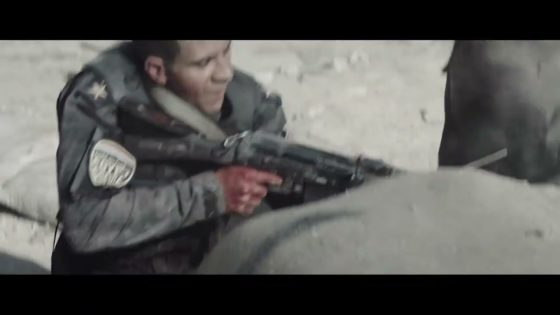 علي قدر ينقذ الكمين من هجوم التكفيريين اللي انسحبوا من قدامه زي الجبناء #الإختيار2