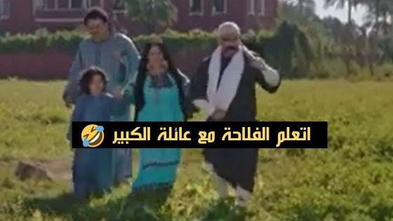 البرسيم ده بيتقطف زي الملوخية😂🤔..اضحك مع الكبير وعترة وهو بيتعلم الفلاحة😂#الكبير_أوي_ج6