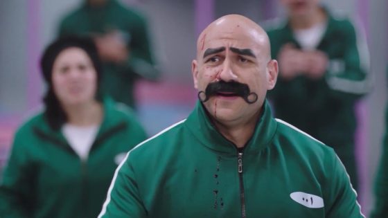 الكبير حاول يخرج برا لعبة الحبار وميكملش شوف عملوا معاه إيه ????#الكبير_أوي_ج6