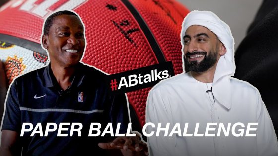 #ABtalks with Isiah Thomas – مع إسياه توماس | Paper Ball Challenge