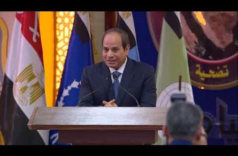 الرئيس السيسي يوجه رسالة: التضحيات الكبيرة اللي مصر قدمتها كانت في مكانها وحققت أهدافها
