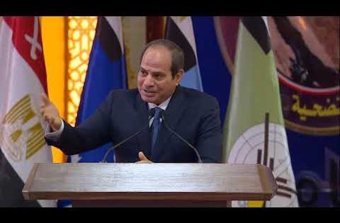 الرئيس السيسي: العالم يمر بأزمة اقتصادية كبيرة ولكن مصر ستعبرها بأمان