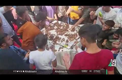 بعد 20 عاماً من انقطاع مهرجان الربيع بالموصل.. يعود بصراع على الكيك أمام منصة الشرف