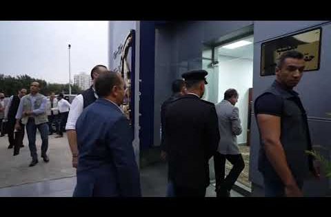 ضابط حقوق الإنسان بقسم مدينة نصر توضح للرئيس السيس دورها لمساعدة المواطنين