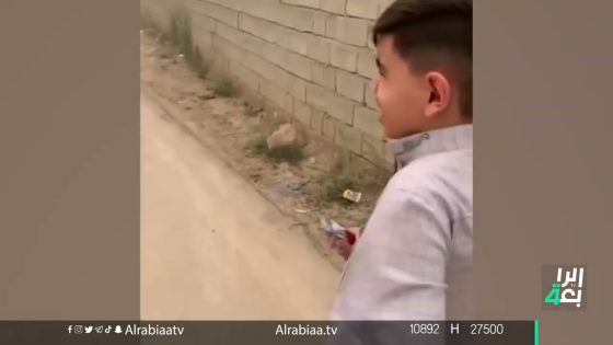 عاصفة ترابية شديدة تصل قضاء الشطرة بذي قار#الرابعةtv