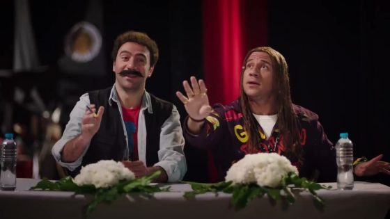 شوفوا مواهب التمثيل فى المزاريطة عامله ازاي #الكبير_أوي7