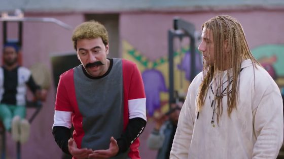 طبازة بيتمرن بالسيجارة.. وفيه محشي وكشري في الجيم بتاع جوني ???? #الكبير_أوي_ج7