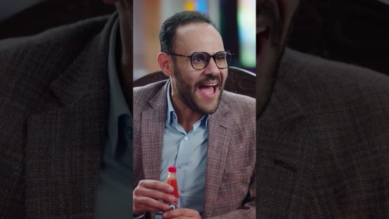 الكبير بيجرب الشطة وبيشربها زي العصير???? #الكبير_أوي_ج7 #shorts