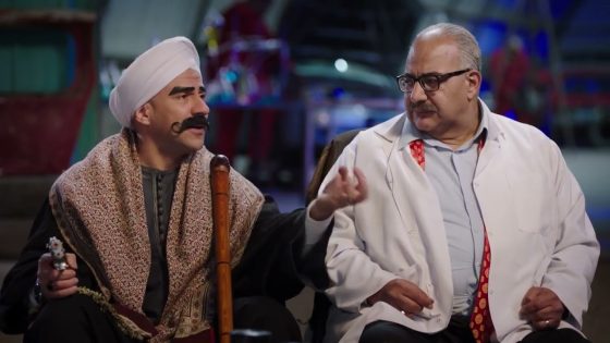 هو بينتش.. البروفيسور اللي بيعمل تركيبات طلع دماغه لسعه على الأخر???? #الكبير_أوي_ج7