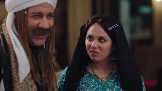 جونى اتنكر في لبس الكبير علشان يقابل عريس عمته فحت???? #الكبير_أوي_ج7