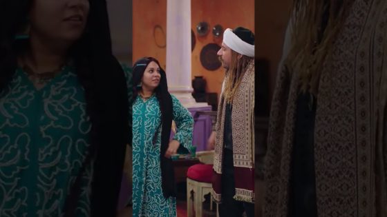 انا بلا فخر الميكب أرابيسك بتاعها.. مربوحة عملت ميكب للكبيرة فحت???? #الكبير_أوي_ج7 #shorts