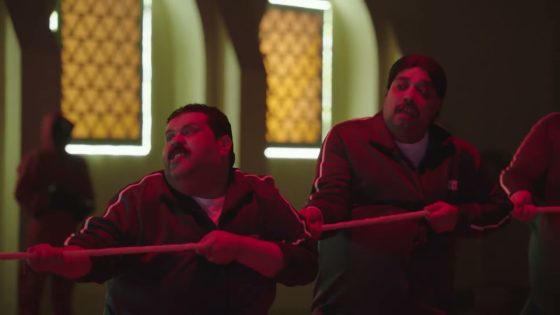 ضحك خام ????????لعبة “شد الحبل” شوف الكبير ومربوحة كسبوا نفادي وسالم إزاي #الكبير_أوي_ج6