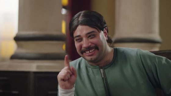 “هتوحشني يا ملك النسوان” ???????? مربوحة قفشت الكبير وهو بيتكلم مع نفادي #الكبير_أوي_ج6