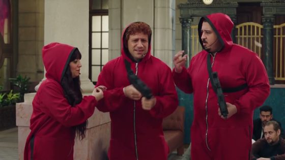 لاكاسا دي بابيل المزاريطة – البوليس طب على عصابة المزاريطة فى البنك .. وهدرس عمل مصيبة #الكبير_أوي8