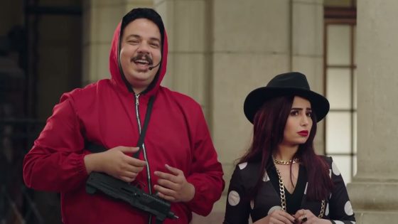 لاكاسا دي بابيل المزاريطة – حزلقوم بيحاول يبرر سبب صوت القنبلة ونفادي مش قادر يمسك نفسه من الضحك ????