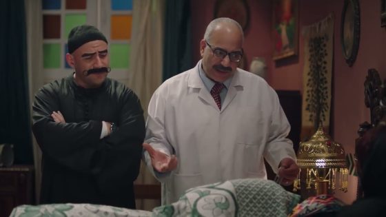 صدمة الكبير و دكتور ربيع بعد ماشافوا الغوريلا بعد ما تعبت ومربوحة بتحاول تلم الموضوع 😂 #الكبير_أوي8