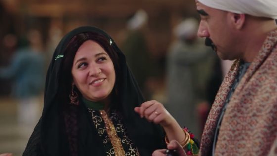 مربوحة طايرة من الفرحة لما نزلت مصر.. والكبير بيجري وراها على السلم الكهربائي😂 #الكبير_أوي_ج7