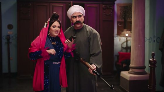 نفادي لو قاصد يحمي حفني الديب مش هيعمل كده 😂 #الكبير_أوي_ج7