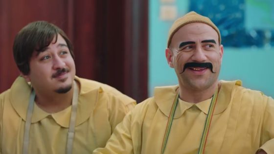 الكبير رجع فلاش باك.. ونفادي وهو صغير كان كاريزما.. واد مخربش مش تلميذ😂 #الكبير_أوي8