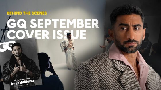 Behind The GQ Cover Photoshoot | Anas Bukhash