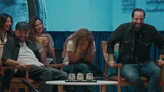 “جثة بمايوه يكسر الدنيا”😂.. قصة كوميدية من موريس خلت كل الكاست يقعوا من الضحك #كاستنج