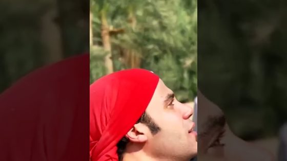 شوف رد فعل إبراهيم لما شاف أجوجا 😂😂 #فرقة_ناجي_عطا_الله #shorts