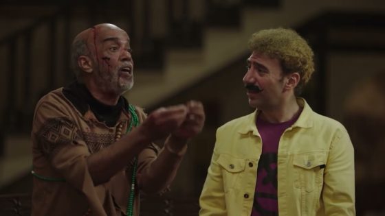 العفريت لبس العترة😈.. هتموت ضحك😂🤣 #الكبير_أوي_ج6