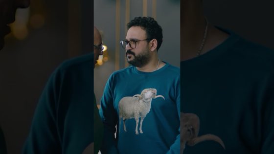 إيه الخروف ده😂 أومال هتنفع في إيه يابني🤦‍♂️ #مكتوب_عليا #shorts