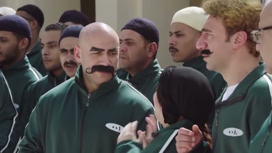 هجرس وسوكيد جيم😂لعبة الحبار على طريقة المزاريطة #الكبير_أوي_ج6