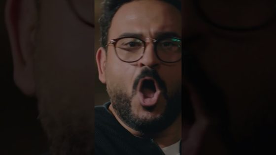 صاحبك اللي لسانه فالت في الألش😂 #مكتوب_عليا #shorts