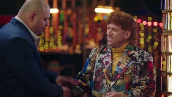 محمد ممدوح وفتحي عبد الوهاب.. شوف اللي حصلهم في مهرجان المزاريطة😂😂#الكبير_أوي_ج6