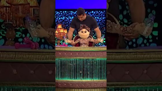 الأبلة فاهيتا بتتمرن اكتاف في الاستوديو #أبلة_فاهيتا #Shorts